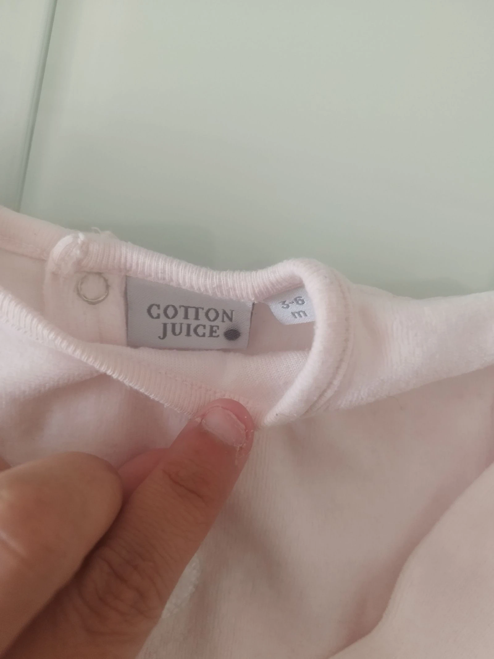 Pijama de duas peças quentinho para o inverno bebê 3-6 meses – photo 3